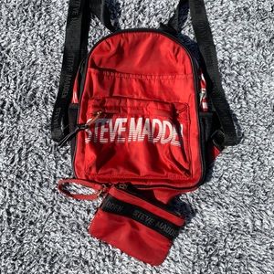 Steve Madden Backpack With Wallet
